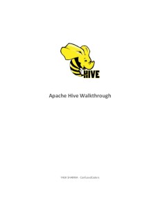 apache hive micro guide