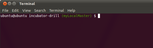 git branch name on console