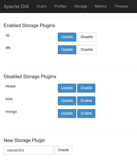 Drill-Cassandra-Storage