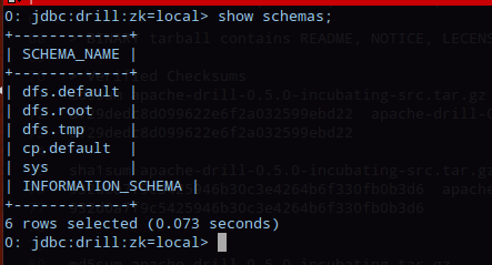 Drill-Sqlline-schemas